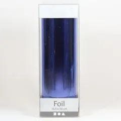 Deko-Folie, B 15,5 cm, Blau, 50cm