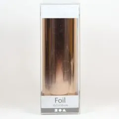 Deko-Folie, B 15,5 cm, Ros�gold, 50cm