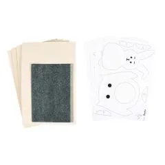 Sperrholzplatten m. Vorlagen - Tiere