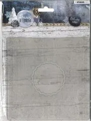Studio Light Embossing Folder With Die Cut Snowy Afternoon Buchs