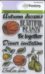 Clear Stamps K�rbis Apfel Birne