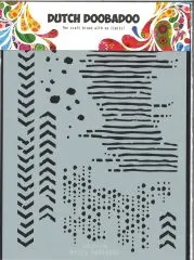 Dutch Doobadoo Stencil Grunge Mix A5