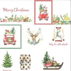 Scrapbooking papier Piatek 13 - Paper Christmas treats 05