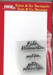 Clearstamps Frohe Weihnachten und ein gutes neues Jahr
