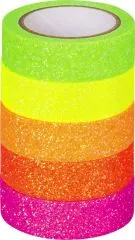 Deko Tapes Neon Regenbogen neon glitter