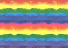 Motiv-Fotokarton 300g/qm 49,5x68cm Regenbogen aquarell