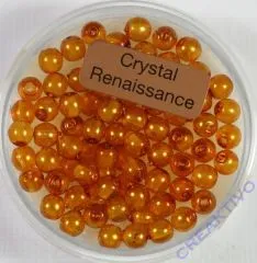 Crystal Renaissance Perlen 4mm topas