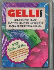 GELLI Arts Gel Printing Plate 5 x 7 12,70cm x 17,78cm