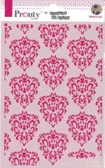 Pronty Mask Stencil A5 - Barok pattern