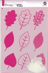Pronty Mask Stencil A4 - Leaves