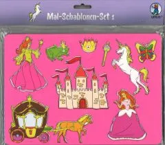 Mal-Schablonen-Set 1 - M�dchen