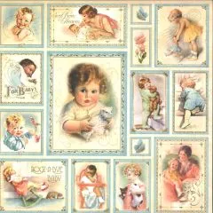 Scrapbooking-Papier Little Darlings - Bundle of joy (Restbestand)