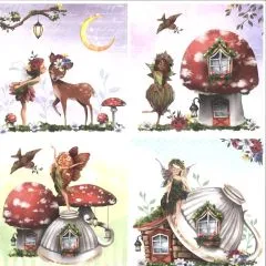 Scrapbooking-Papier Fairy Land - Motiv 05