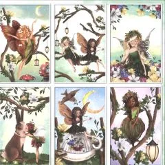 Scrapbooking-Papier Fairy Land - Motiv 06