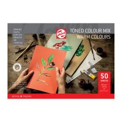 Toned Colour Mix Papier warm A4
