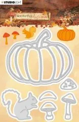Studio Light Embossing Die 105x128mm Wonderful Autumn nr.309