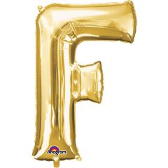 Folien-Ballon F gold 86cm
