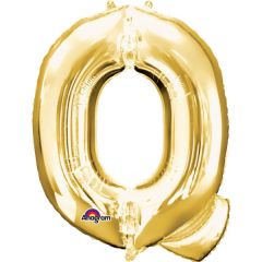 Folien-Ballon Q gold 86cm