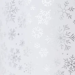 Transparentpapier Sternenglanz Rolle 50 x 70 cm - Motiv E Kristalle silber