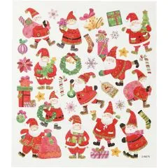 Sticker Happy Santa Claus