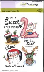 Clearstamps A6 - Santa on Holiday 1