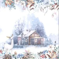 ScrapBoys Cotton Winter paper sheet Motiv 01