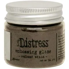 Tim Holtz Distress Embossing Glaze - walnut stain