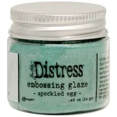 Tim Holtz Distress Embossing Glaze - speckled egg