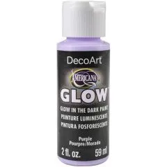 DecoArt Glow in the dark purple