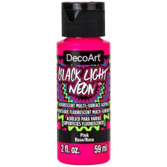 DecoArt Black Light Neon - pink