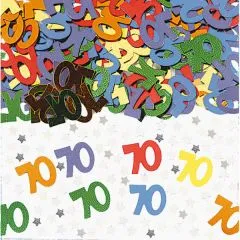 Confetti 70 Multicolour Foil 14 g