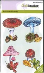 Clearstamps A6 - Pilze