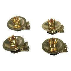 Baumkerzenhalter gold