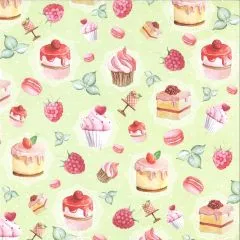 Craft&You Sweet Dessert Scrapbooking Paper Motiv 05