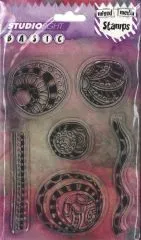 StudioLight Clear Stamps A6 Basics Mixed Media Nr. 265