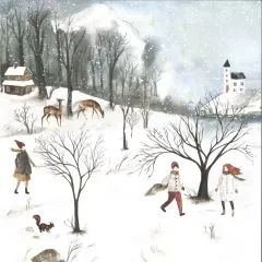 Craft & You Winter Holiday Scrapbooking Paper Motiv 02