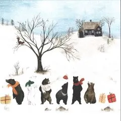 Craft & You Winter Holiday Scrapbooking Paper Motiv 03