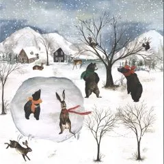 Craft & You Winter Holiday Scrapbooking Paper Motiv 06