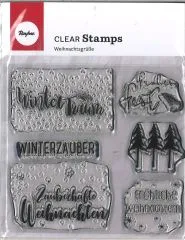 Clear Stamps - Weihnachtsgr��e