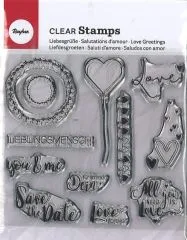 Clear Stamps - Liebesgre