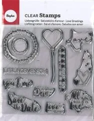 Clear Stamps - Liebesgr��e