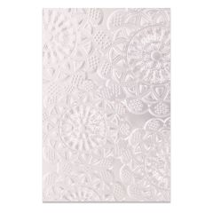 Sizzix 3-D Textured Impressions Embossing Folder - Doily