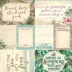 Scrapbooking Papier Island Escape Collection - Kahakai