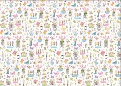 Motiv-Fotokarton 300g/qm 49,5x68cm S��es Osterfest Motiv 2