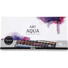Art Aqua Aquarellfarbe 48er Metallkasten