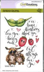 Clearstamps A6 - Love Puns 1