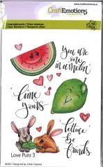 Clearstamps A6 - Love Puns 3