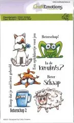 Clearstamps A6 - Beterschap 2