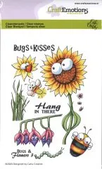 Clear Stamps A6 - Bugs & Flowers 3