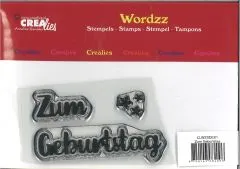 Crealies Silikonstempel Zum Geburtstag
